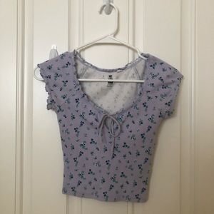 Floral Crop Top